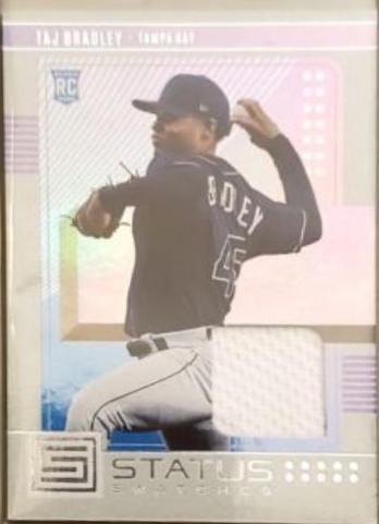 Taj Bradley #SS-TB Baseball Cards 2023 Panini Chronicles Status Swatches