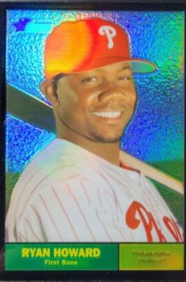 Ryan Howard [Black Refractor] #C69