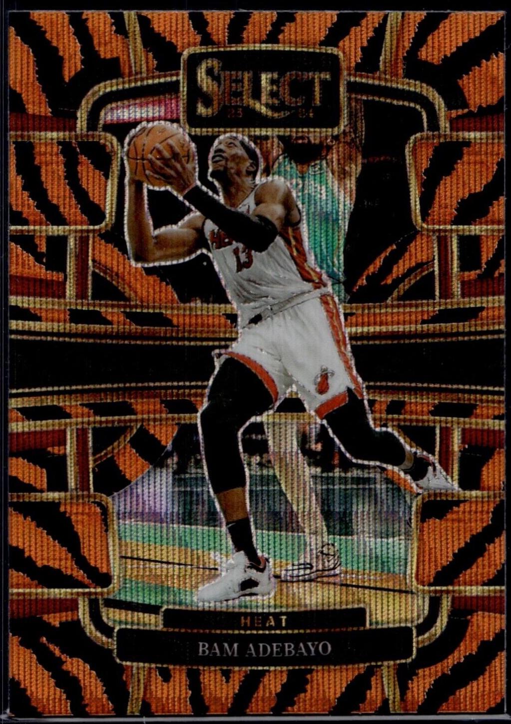 Bam Adebayo [Tiger Prizm] #59 Prices | 2023 Panini Select