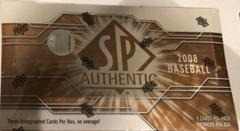 Hobby Box Baseball Cards 2008 SP Authentic Prices