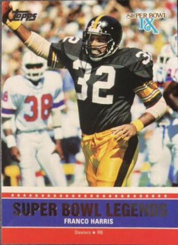 Franco Harris #IX Football Cards 2011 Topps Super Bowl Legends