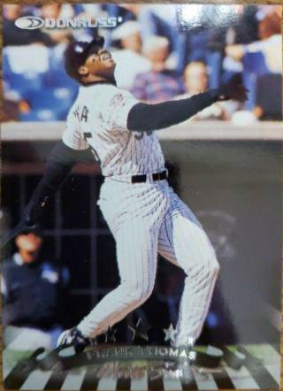 Frank Thomas #12 Baseball Cards 1998 Donruss