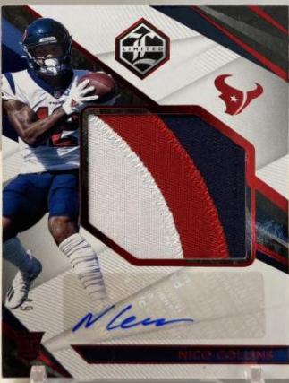 Nico Collins [Patch Autograph Ruby Spotlight] #172