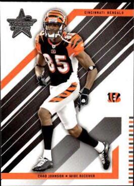 Chad Johnson #21 Football Cards 2004 Leaf Rookies & Stars