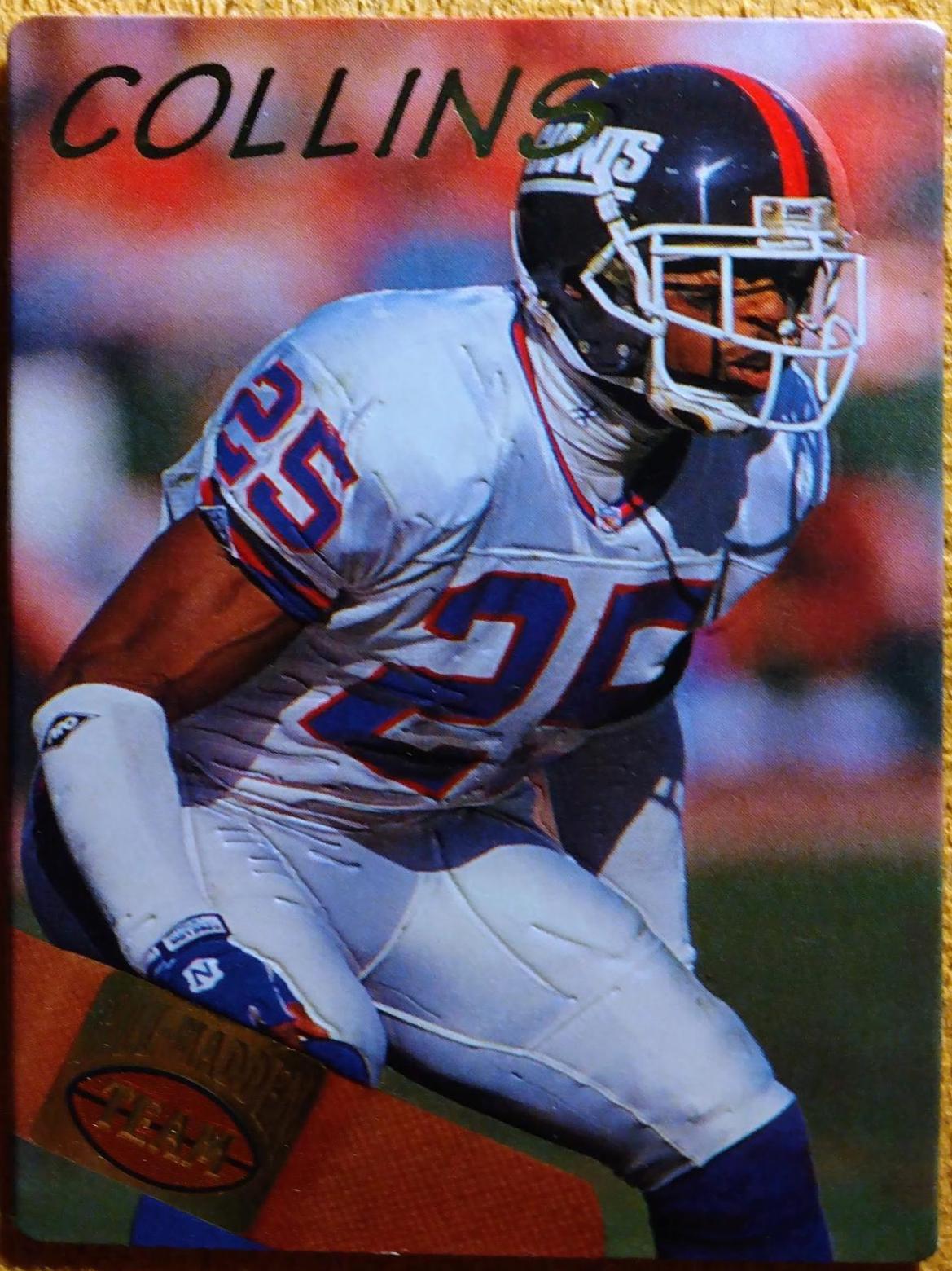 Mark Collins #24 Football Cards 1994 Action Packed All Madden