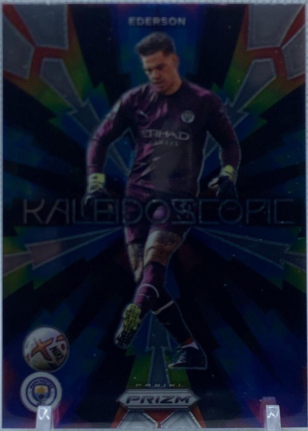 Ederson #21 Soccer Cards 2022 Panini Prizm Premier League Kaleidoscopic