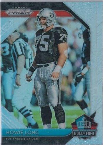 Howie Long #HOF-22 Football Cards 2018 Panini Prizm Hall of Fame