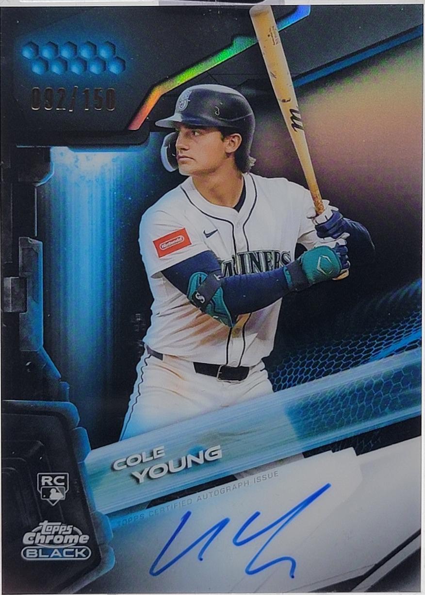 Cole Young [Blue Refractor] #CBA-CY