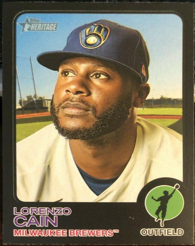 Lorenzo Cain [Black Border] #174