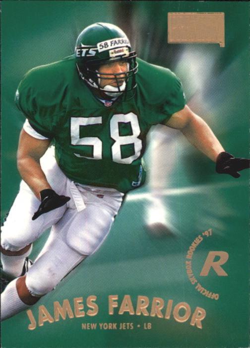 James Farrior #222 Football Cards 1997 Skybox Premium