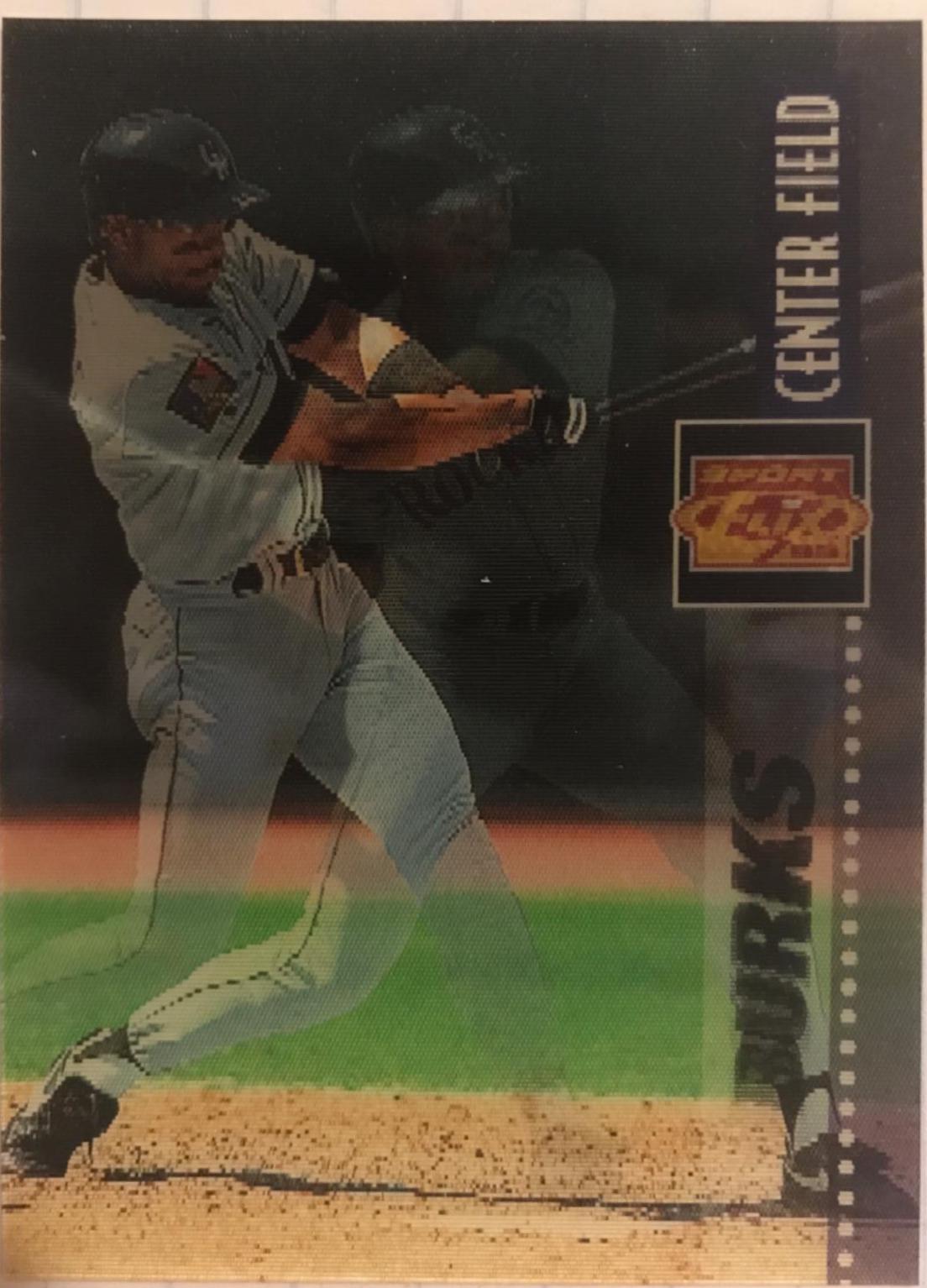 Ellis Burks #11 Baseball Cards 1995 Sportflix