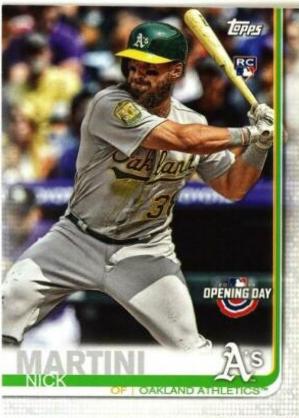Nick Martini #159 Baseball Cards 2019 Topps Opening Day
