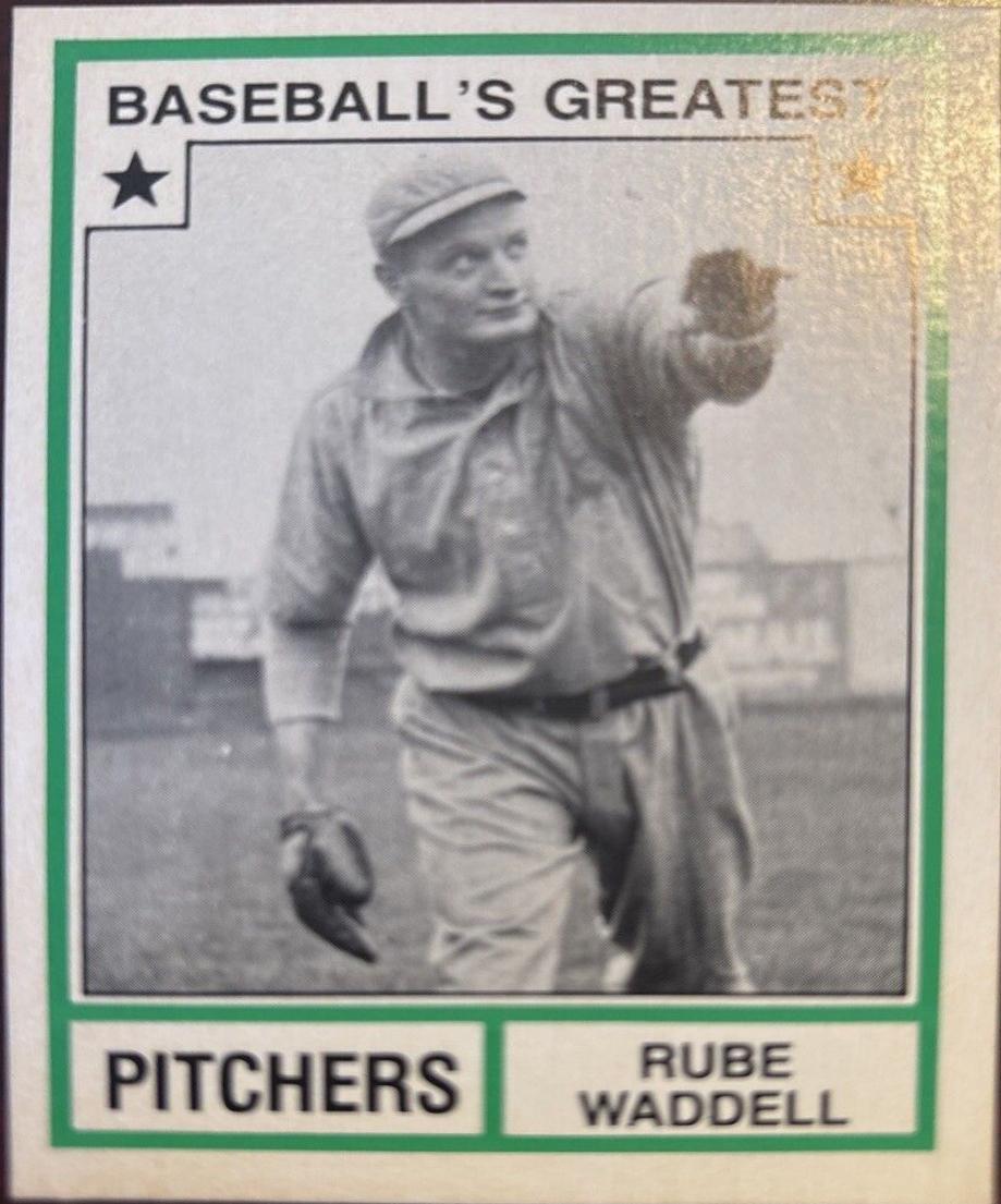 Rube Waddell #42 Baseball Cards 1982 TCMA Greatest Pitchers