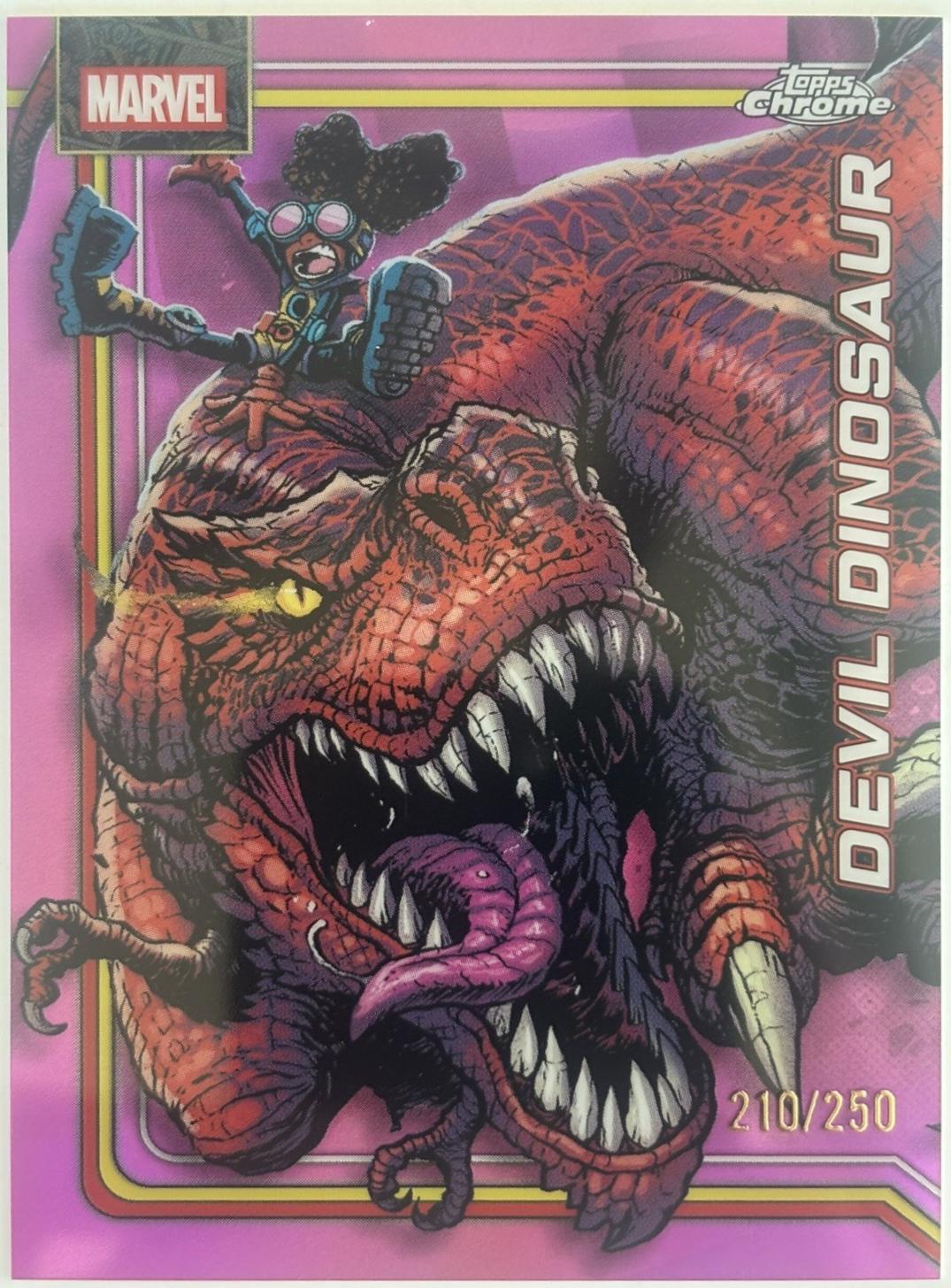 Devil Dinosaur Pink Refractor