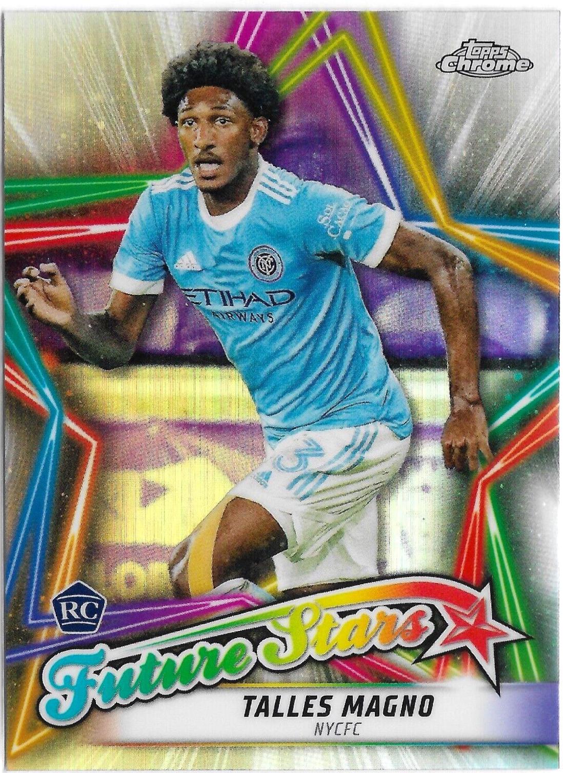 Talles Magno #FS-17 Soccer Cards 2022 Topps Chrome MLS Future Stars