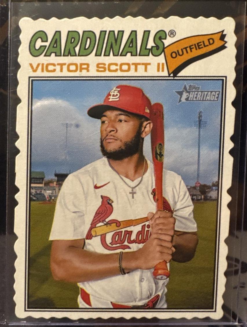 2026 Victor Scott II [Deckle Edge] #318