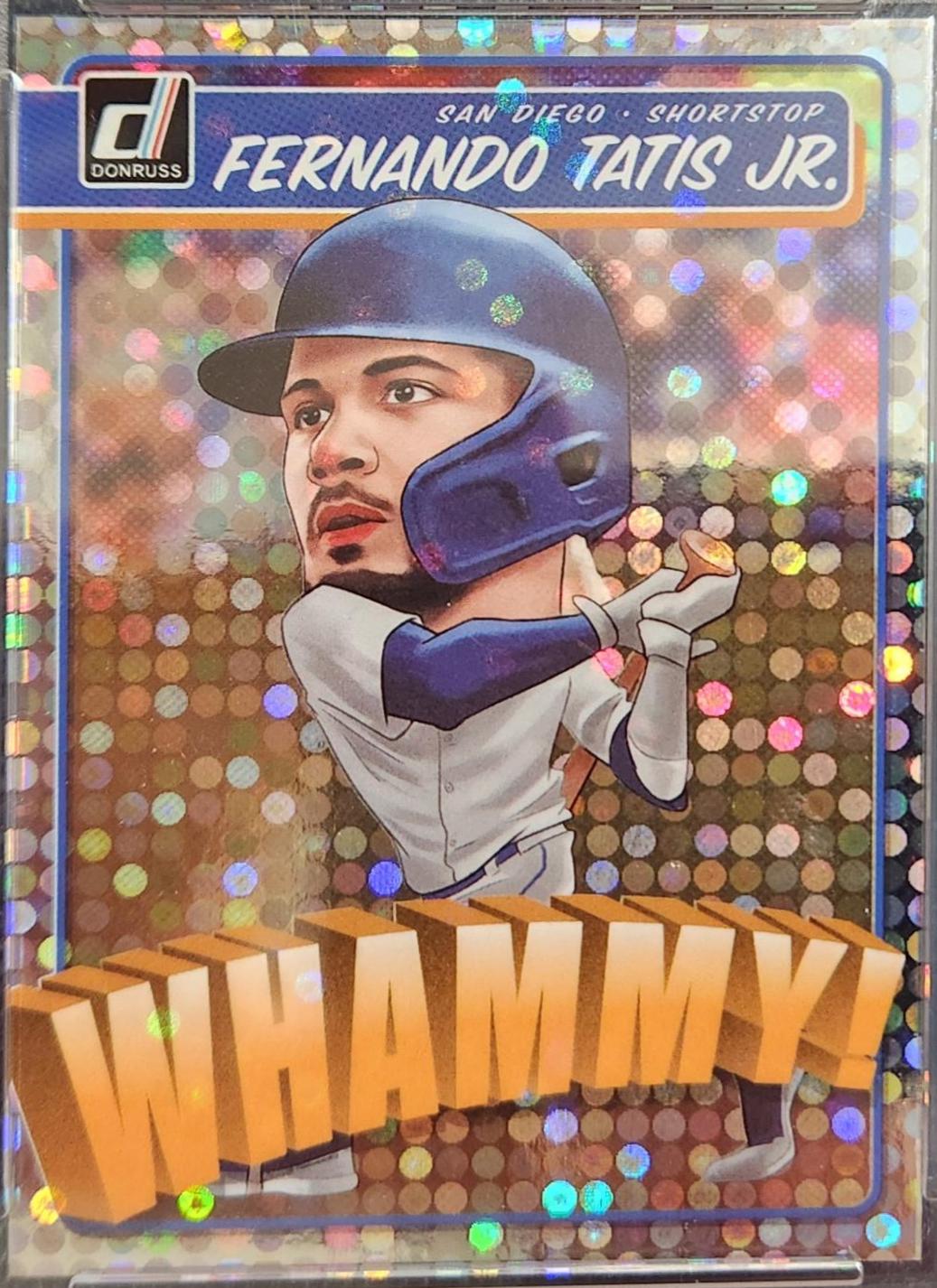 Fernando Tatis Jr #FT Baseball Cards 2020 Panini Donruss Whammy