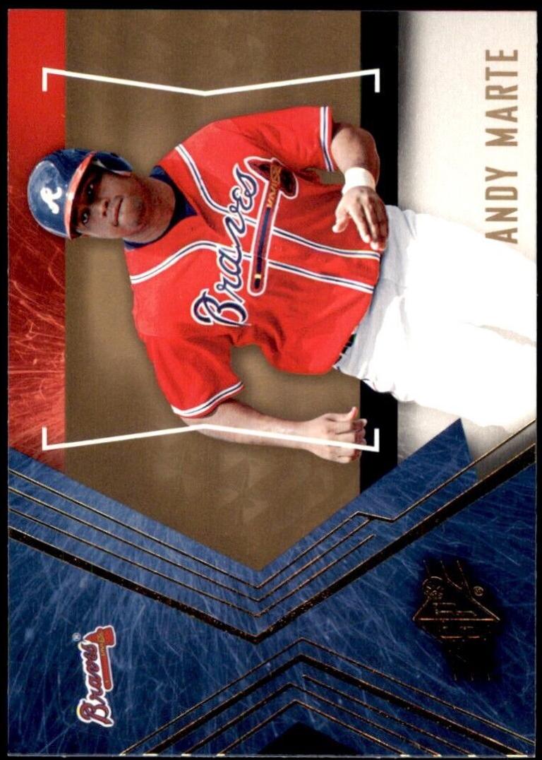Andy Marte #9 Baseball Cards 2005 Spx