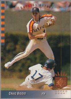 Craig Biggio #29 Baseball Cards 1993 SP