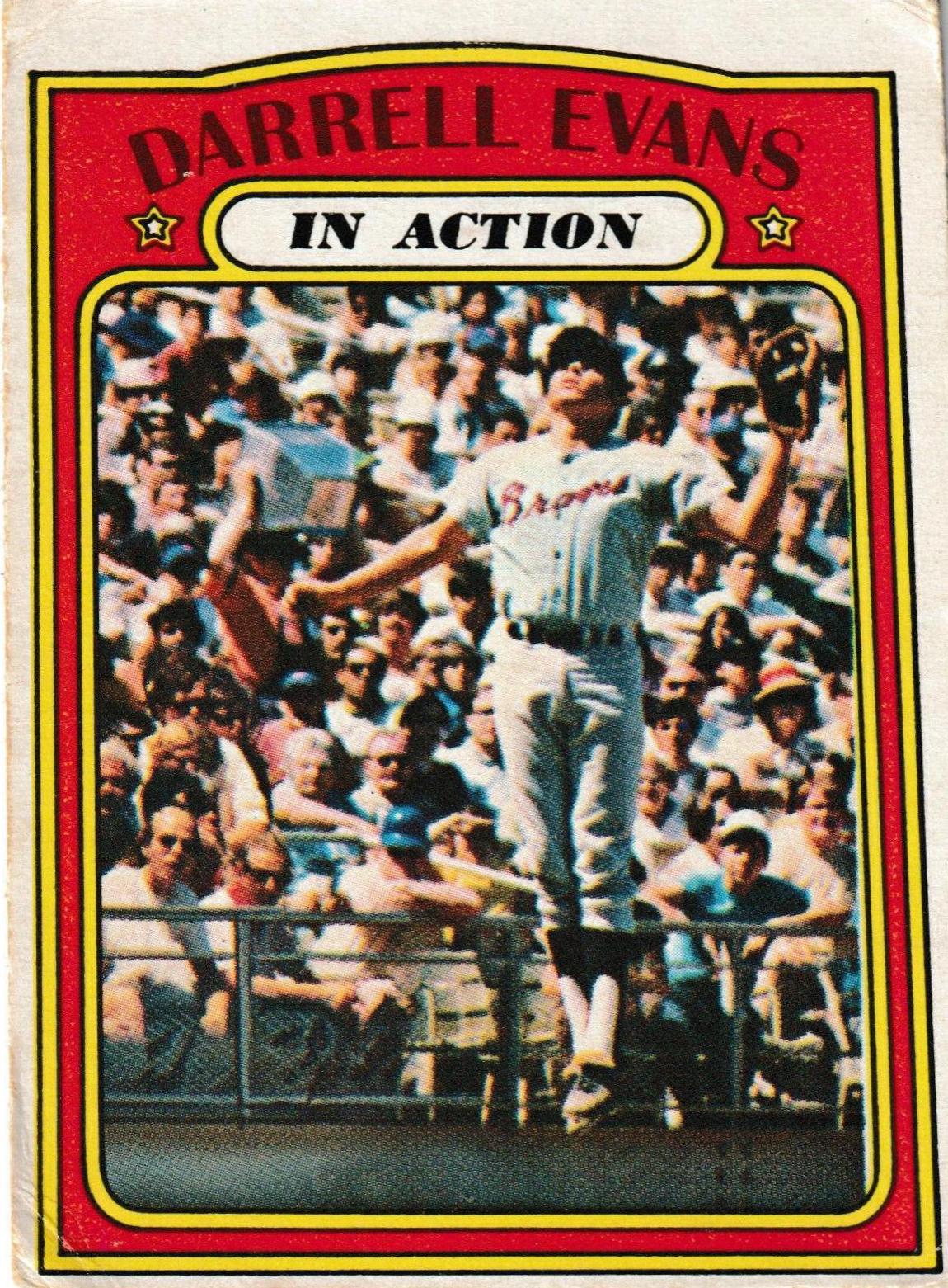 Darrell Evans #172 1972 O-Pee-Chee Baseball