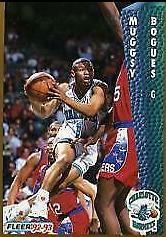 Muggsy Bogues #20 Basketball Cards 1992 Fleer