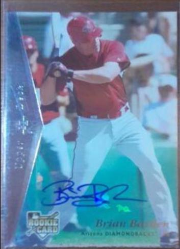 Brian Barden [1995 Design Autograph] #145 Baseball Cards 2007 SP Rookie Edition