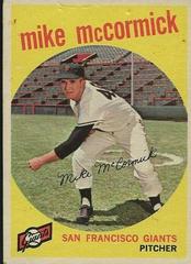 Mike McCormick #148 Baseball Cards 1959 Topps Prices