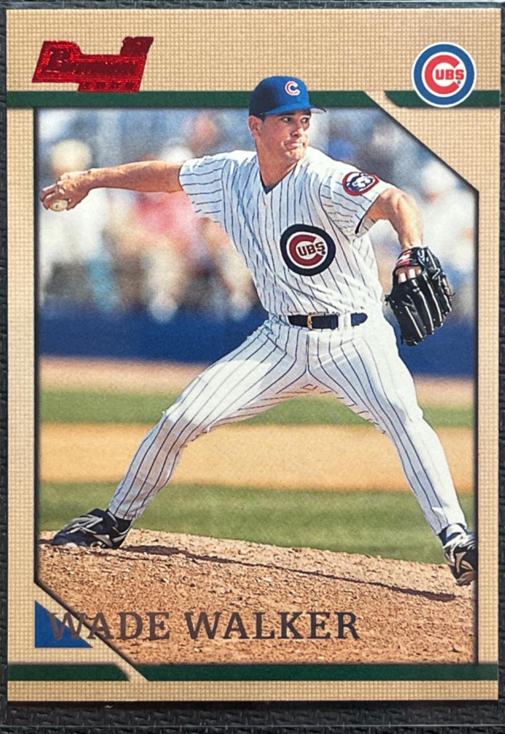 Wade Walker #117 Baseball Cards 1996 Bowman