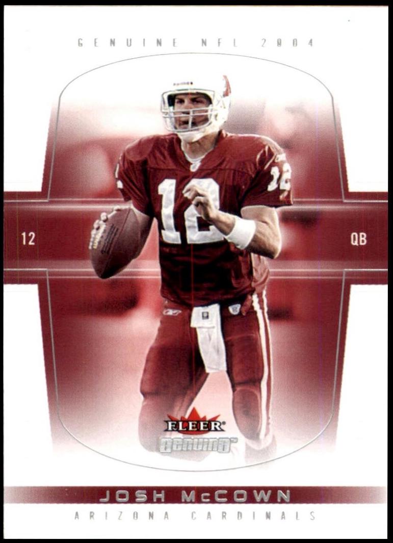 Josh McCown #72 2004 Fleer Genuine Football
