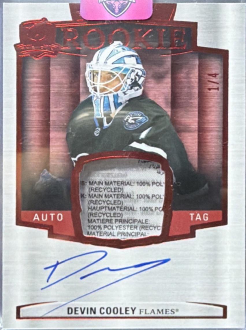 Devin Cooley [Auto Red Foil Tag] #133
