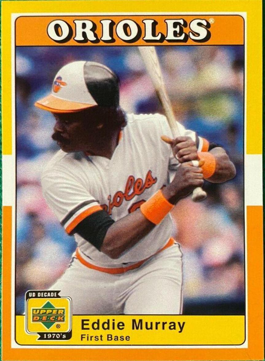 Eddie Murray #19 Baseball Cards 2001 Upper Deck Decade 1970's