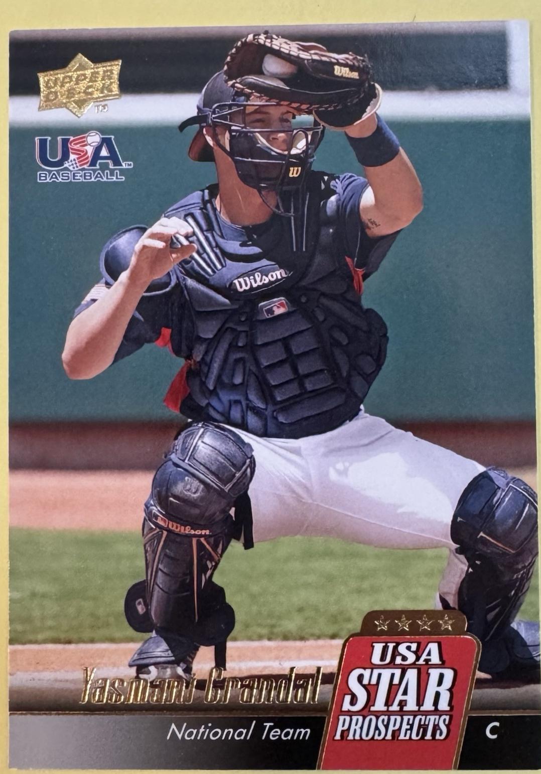 Yasmani Grandal #USA28 Baseball Cards 2009 Upper Deck USA Baseball Star Prospects
