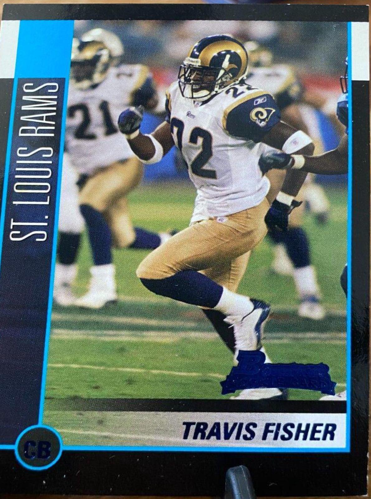 Travis Fisher #178 Football Cards 2002 Bowman