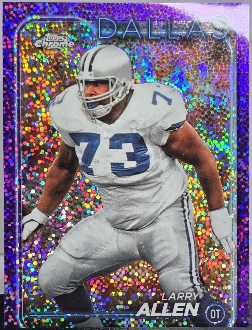 Larry Allen [Purple Speckle Refractor] #58