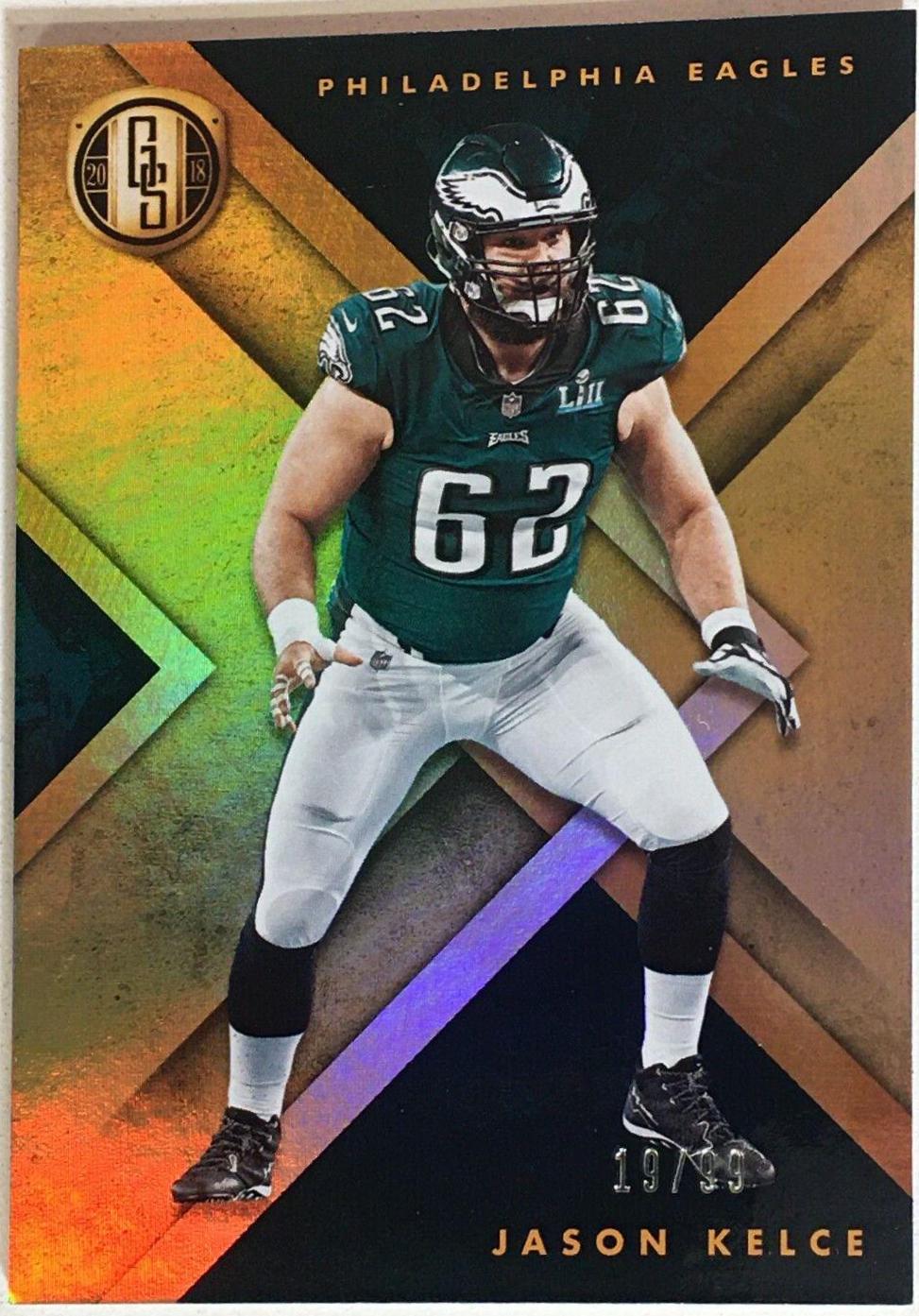 Jason Kelce #84 2018 Panini Gold Standard Football