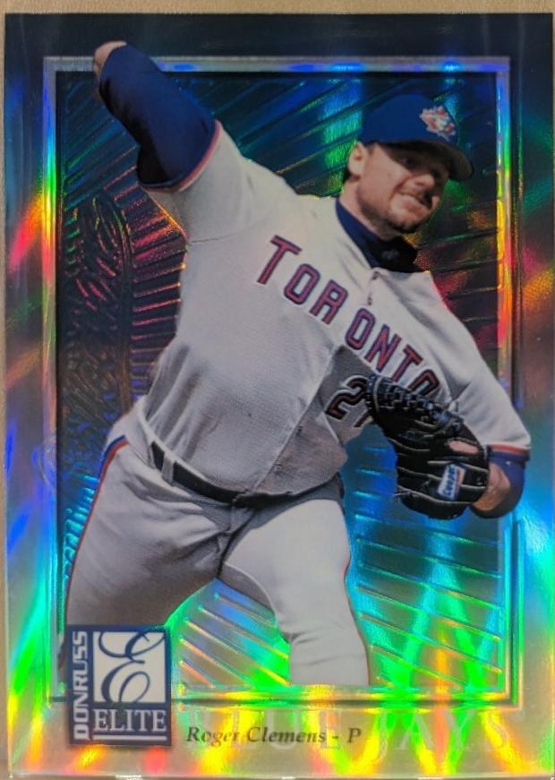 Roger Clemens #414 1998 Donruss Collections Baseball Donruss Elite Collections
