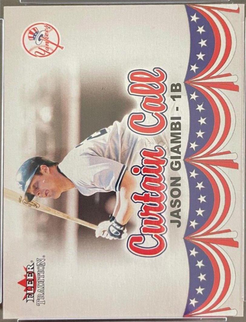Jason Giambi #U366 2002 Fleer Tradition Update Baseball