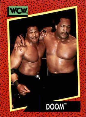 Doom #144 Wrestling Cards 1991 Impel WCW