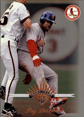 Ray Lankford #6 Baseball Cards 1997 Leaf