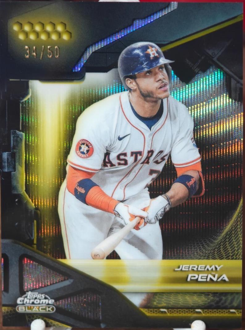 Jeremy Pena [Gold Wave Refractor] #36