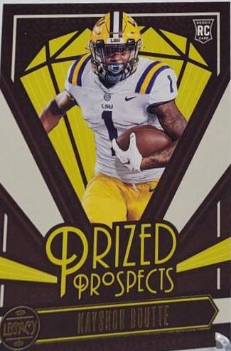 Kayshon Boutte #PP-14 Football Cards 2023 Panini Legacy Prized Prospects