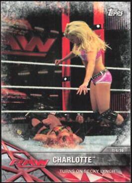 Charlotte #5 Wrestling Cards 2017 Topps WWE Road To Wrestlemania