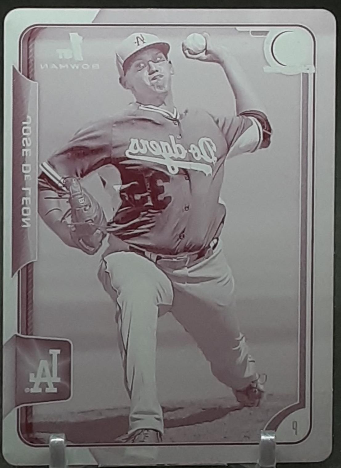 Jose De Leon [Printing Plate] #BCP62