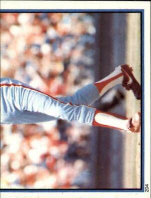 Steve Carlton #204 1983 Topps Stickers Baseball