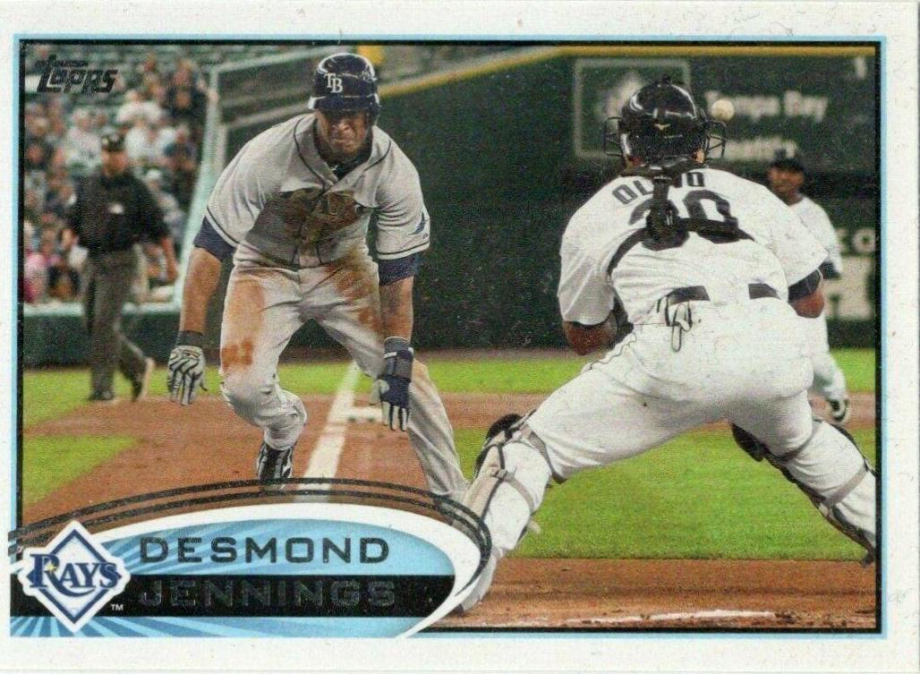 Desmond Jennings #5 Baseball Cards 2012 Topps