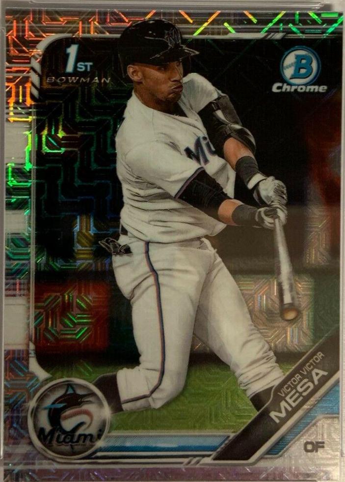 Victor Victor Mesa #5 Baseball Cards 2019 Bowman Mega Box Chrome