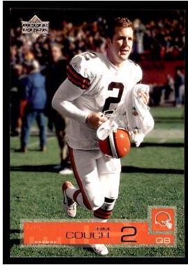 Tim Couch #41 Football Cards 2002 Upper Deck