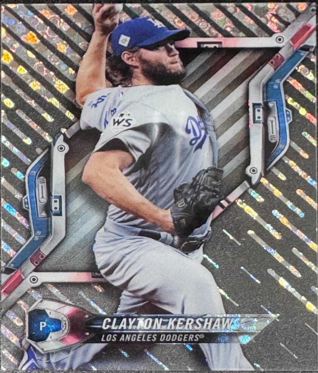Clayton Kershaw [Orbit Diffractor Orange] #HT-CK