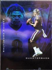 Lamar Jackson [Blue] #3 Football Cards 2020 Panini Illusions Prices