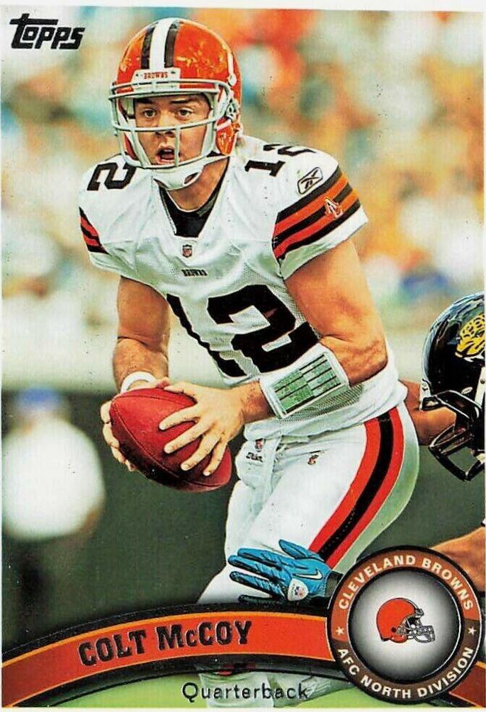 Colt McCoy #16 Football Cards 2011 Topps